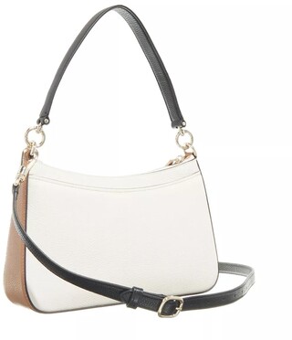  New York Crossbody Bags Hudson Colorblocked Pebbled Leather Convertible Cr Gr. unisize in Braun