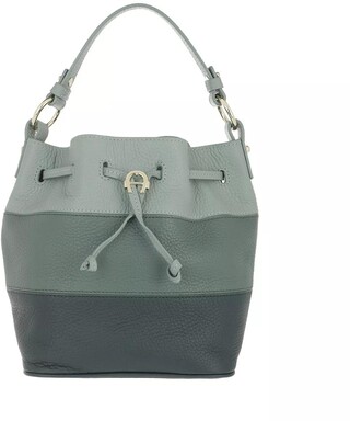  Bucket Bag dunkel-grün