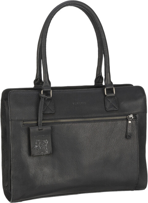 Burkely antique Avery Handbag M 14“ 7001 in Black (10.4 Liter),