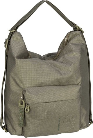 MD20 Lux Hobo Backpack QNT09 Metal Green (19 Liter)