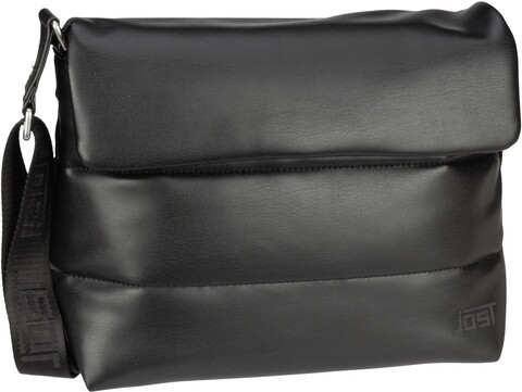 Jost Kaarina Shoulder Bag M in Black (5.8 Liter),