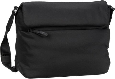 Jost Falun Flap Shoulder Bag in Black (9 Liter),