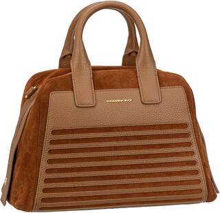  I-Con Velvet Medium Tote KJT03 Caramel Cafe (12.1 Liter)