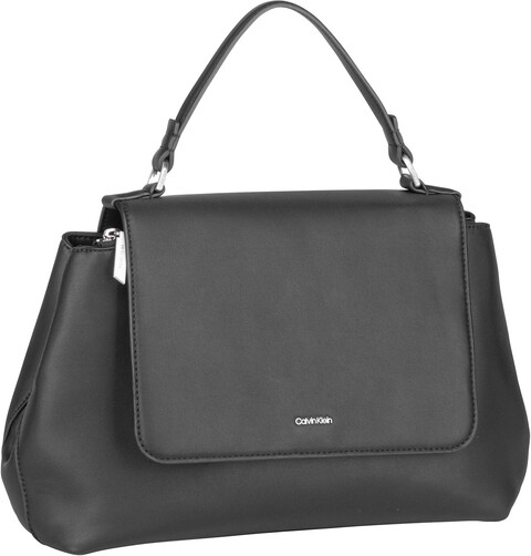 Calvin Klein CK Must Top Handle Tote FW23 in CK Black (9.1 Liter),