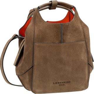  Berlin Lilly 2 Suede Tote S in Choco Nips (5.3 Liter),
