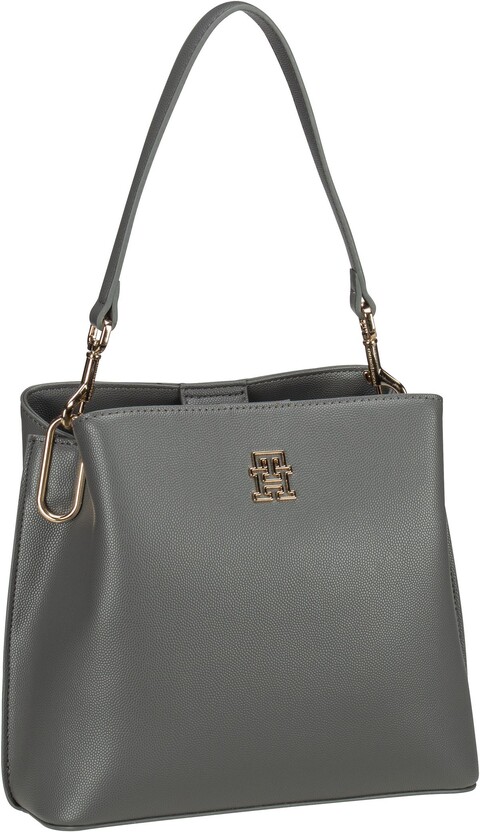 Tommy Hilfiger TH Timeless Bucket FA23 in Grey Line (5.3 Liter),