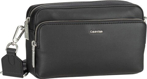 Calvin Klein CK Must Camera Bag W/Pckt LG PSP24 in CK Black (2.4 Liter),