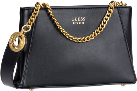 Guess Masie Mini Two Compartment Crossbody in Black (2.7 Liter),