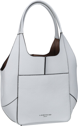  Berlin Lilly Tote Pebble M in Offwhite (12.2 Liter),