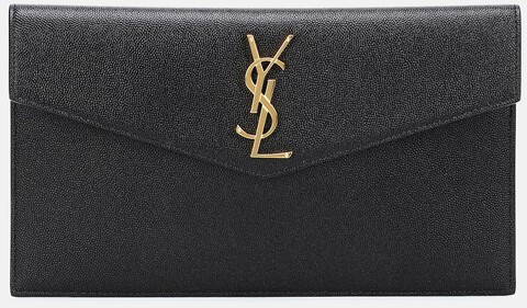 Saint Laurent Clutch Uptown aus Leder