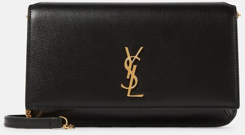 Saint Laurent Smartphone-Etui aus Leder
