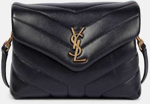 Saint Laurent Schultertasche Loulou Toy aus Leder