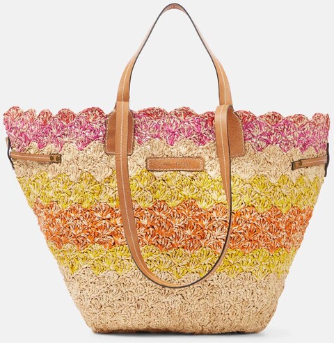 Isabel Marant Tote Coiba aus Raffiabast