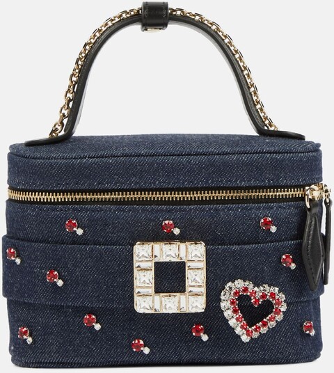 Roger Vivier Verzierte Tote Love Strass Buckle