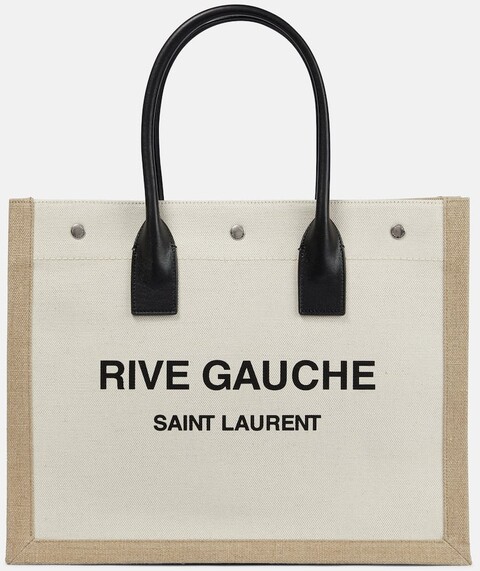 Saint Laurent Tote Rive Gauche aus Canvas