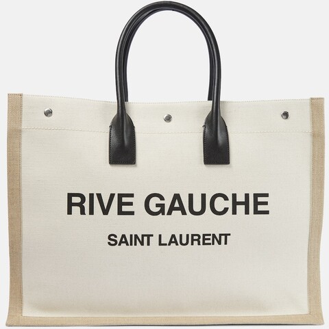 Saint Laurent Tote Rive Gauche aus Canvas