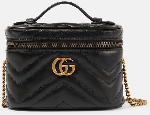 Gucci Schultertasche GG Marmont aus Leder