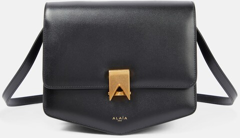 Alaïa Schultertasche Le Papa Large aus Leder