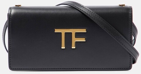 Tom Ford Schultertasche TF Mini aus Leder