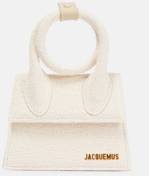 Jacquemus Tote Le Chiquito Noeud aus Canvas