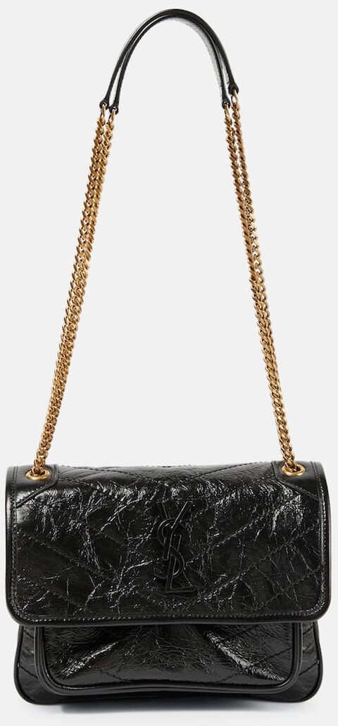 Saint Laurent Schultertasche Niki Baby aus Leder