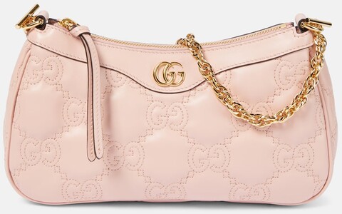 Gucci Schultertasche GG aus Leder