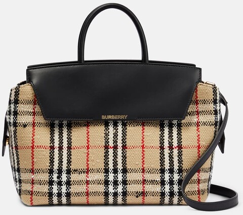 Burberry Tote Catherine Medium aus Bouclé