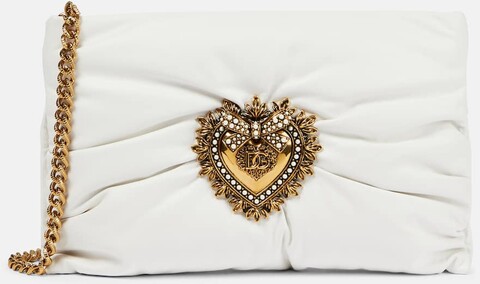 Dolce & Gabbana Schultertasche Devotion Soft Small aus Leder