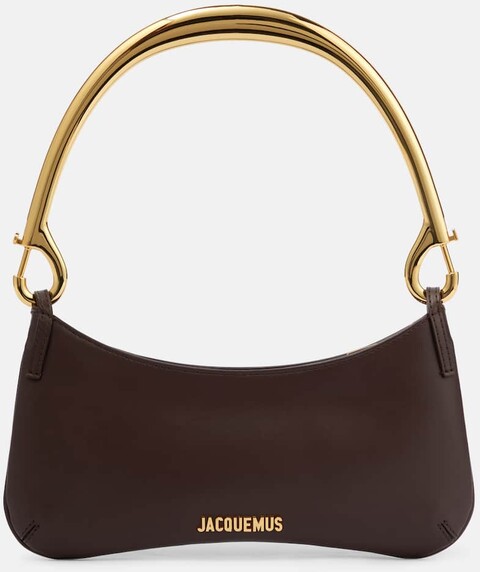 Jacquemus Schultertasche Le Bisou Mousqueton aus Leder