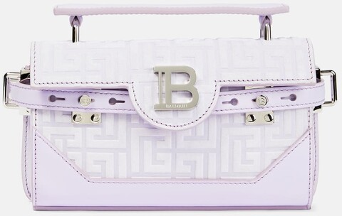 Balmain Schultertasche B-Buzz 19 aus Leder