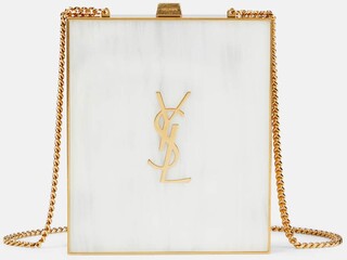 Verzierte Box Clutch Tuxedo