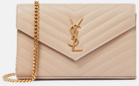 Saint Laurent Portemonnaie mit Kettenriemen Envelope Small