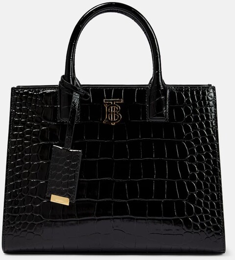 Burberry Tote Frances Mini aus Leder