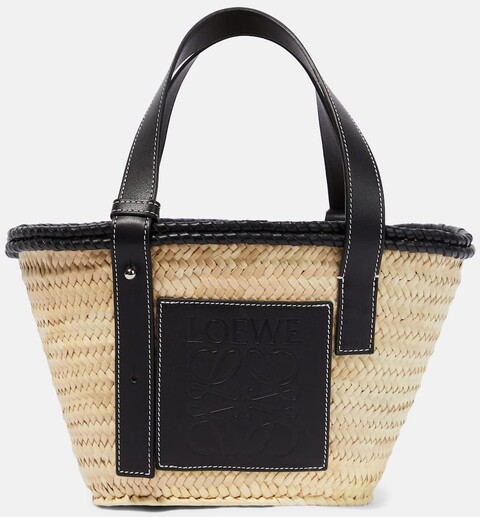 Loewe Paula‘s Ibiza Tote Small mit Leder